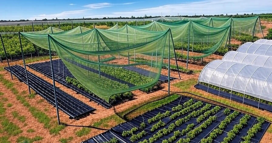 Modern Agriculture & Horticulture : Woven Agrotextiles by Macfil
